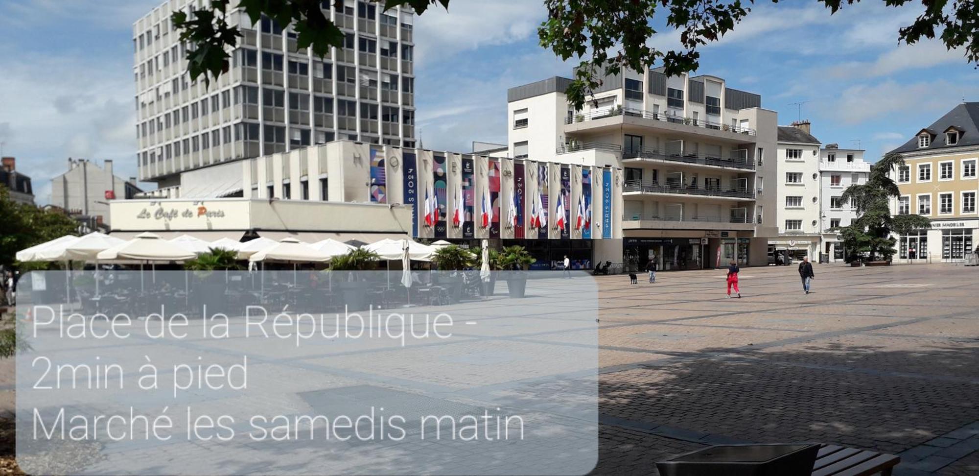 Studio "Les Fontaines" Châteauroux Kültér fotó